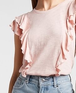 Peach colored shirt